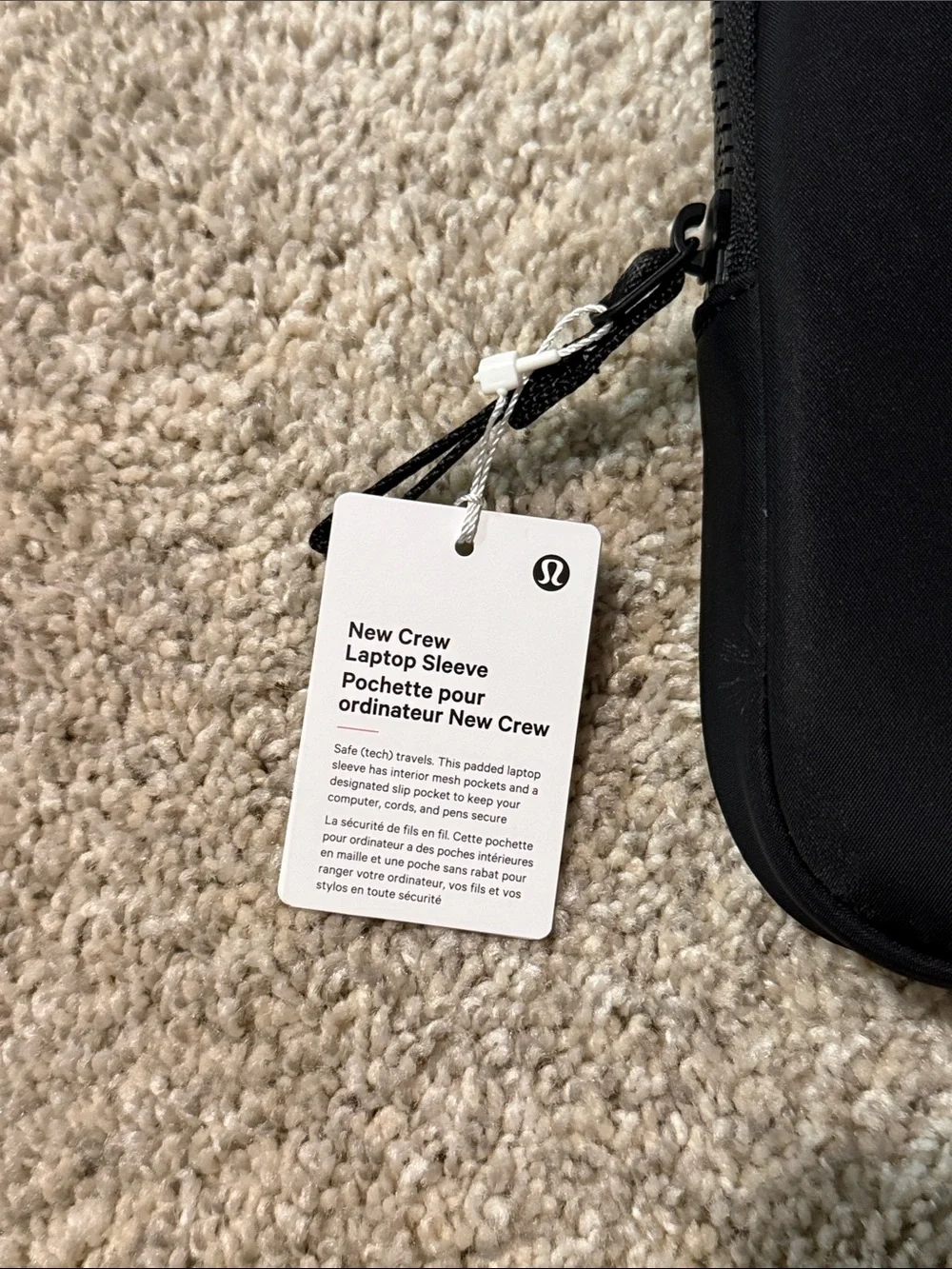 NWT Lululemon New Crew Laptop Sleeve